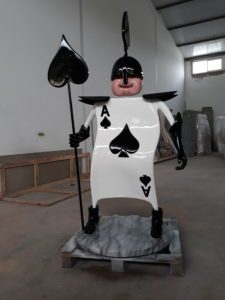 Fabricant de sculpture et personnage sur mesure en France en résine pour parc d'attraction Artistou