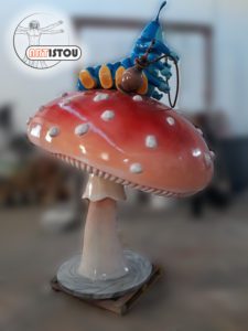 Fabricant de sculpture sur mesure en Tunisie en résine pour parc d'attraction.