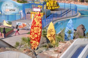 Sculpture, moulage, enseigne et animaux en résine sur mesure pour parc d'attraction.