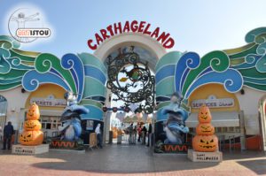 Décor et enseigne en résine sur mesure pour carthageland