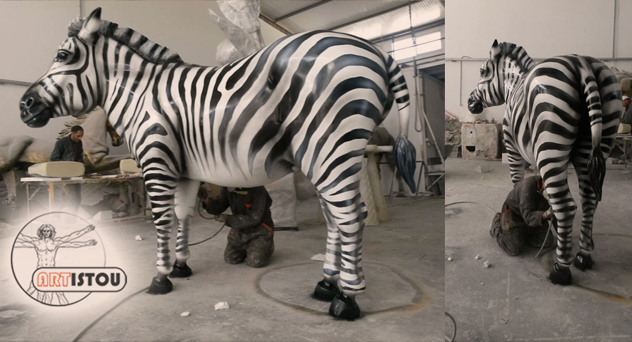 Artistou animaux sculpture résine