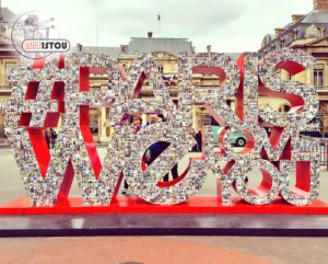 Création d'un lettrage en 3D Paris