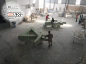 Lettrage 3D JCC Tunisie