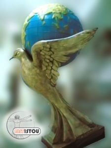 Fabrication Sculpture sur mesure oiseaux pour décoration