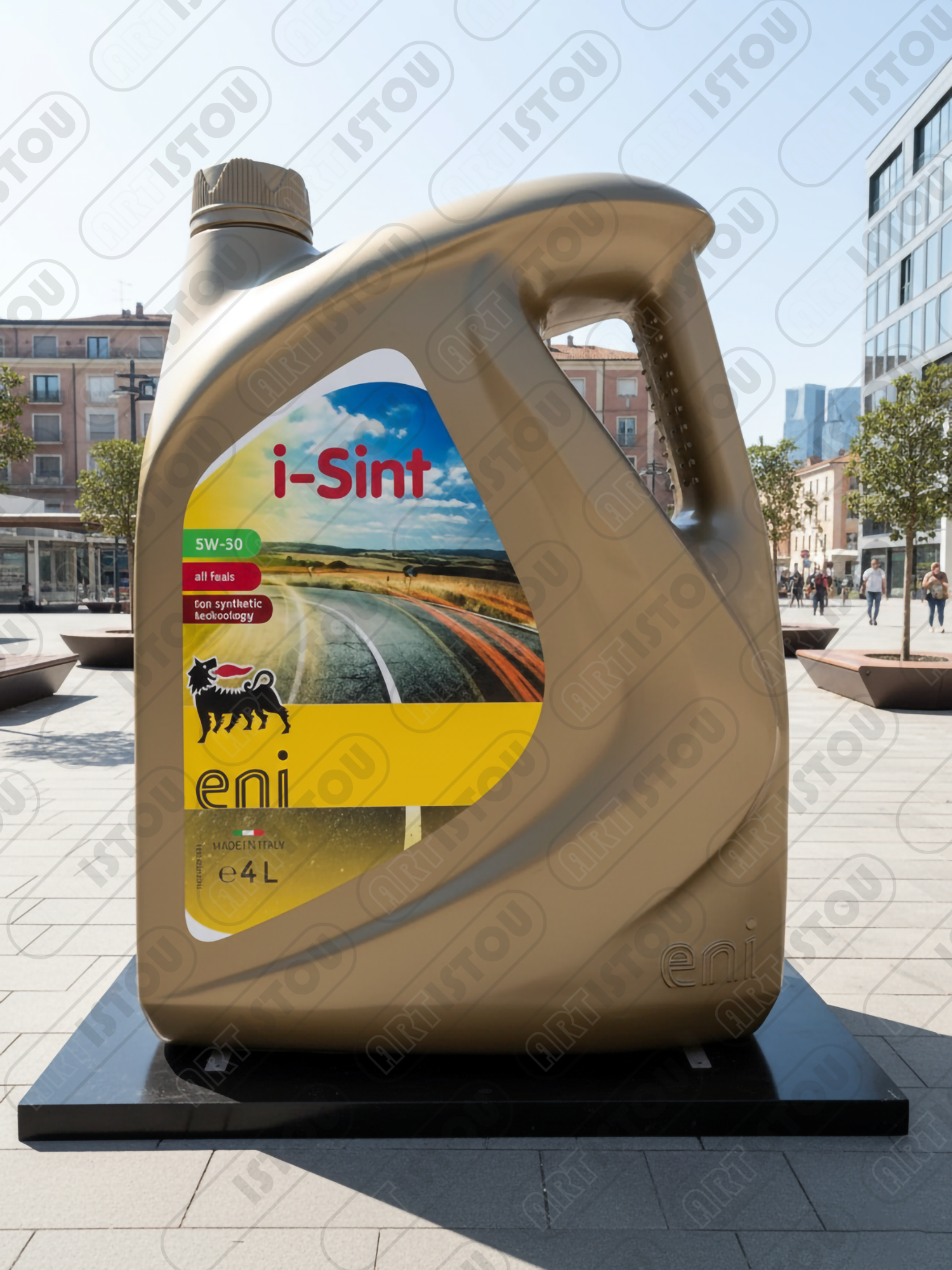 Monument publicitaire Eni i-Sint